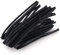 Tubo termorretráctil, 5 metros diámetro 3 mm, Tubo termorretráctil negro para aislamiento eléctrico, mazos de cables, empalmes de cables, aparejos de pesca