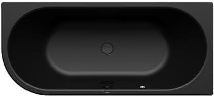 Kaldewei Badewanne Centro Duo 1 Links 180 x 80 x 46 cm, schwarz matt