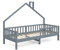 VitaliSpa Hausbett Noemi, Anthrazit, 90x200 cm
