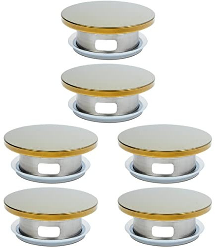 Cabilock 6pièces Couvercle Acier Pour Carafe Avec Filtre Couvercle Hermétique Pour Thé Et Boissons Accessoire De Cuisine Pratique