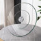KADEUX Runder Lazy Susan Drehteller Für Tisch 60cm 70cm 80cm 100cm Servierplatte Gehärtetem Glas Drehplatte Rund Esstisch Drehteller Schwerlast(60cm/24in)