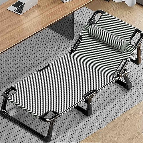 Strandliege klappbar，garten liegestuhl，camping liegestuhl，Verdicktes und verdicktes Stahlrohr, stark und stabil, stark tragend, geeignet für Innenhöfe und Camping im Freien ( Size : 194*75*30cm/76*30*