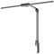 Hansa LED Bildschirmleuchte Flow anthrazit, 5 Farbtemperaturen wählbar, 2700-6000 Kelvin, dimmbar, Lichtsensor, Memory-Funktion, Abschaltfunktion, Tischklemme
