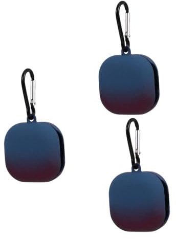 OSALADI 3stücke Stylisches Kopfhörerhülle Für Buds Tragbare Ohrhörer-Tasche Mit Elegantem Farbverlauf Schützt Vor Verlust Und Beschädigung Für Unterwegs Format Einfach Zu Verstauen