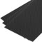 QUARKZMAN 3 Piezas de Lámina de Fibra de Carbono 125x75x1mm Superficie Brillante Tira de Fibra de Carbono Plana Tejido Liso Panel para Cometas Aviones RC