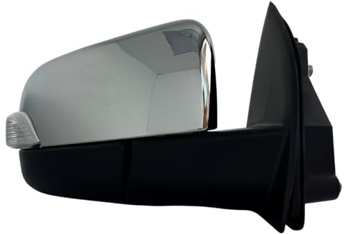 Spieg Außenspiegel Rechts für Ford Ranger 2011-2018 Manuell Einklappbar, Blinker, Einstiegsbeleuchtung, Chrom, 7 PIN