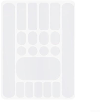 Mountainbike-Rahmenschutzfolie, Rahmenschutzfolie, Fahrrad-Kettenstrebenschutz, Frontgabel-Aufkleber für Rennräder (transparent)