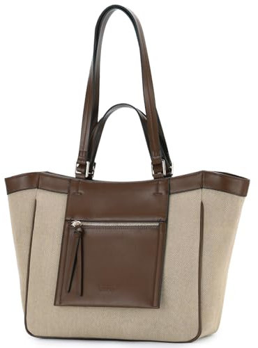 VASCHY Tote Bag,Borsa Donna Università Borsa Tracolla Donna Elegante Borse a Mano per PC Shopping Bag Lavoro Ufficio Scuola Business Caffè