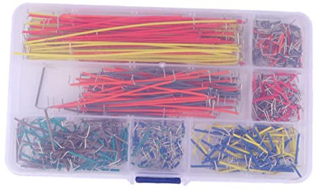 BELLIFFY 540 Pièces Câbles De Liaison pour Platine Expérimentation sans Soudure De Différentes Longueurs Et Couleurs pour Circuits De Prototypage