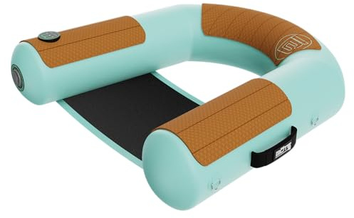 BOTE Hangout Suite Floating Sling Chair for Pool Beach Lake Boat Float Adults Family Friendly 3FT 1 Pack Includes Air Pump with Mesh Carry Bag for Travel