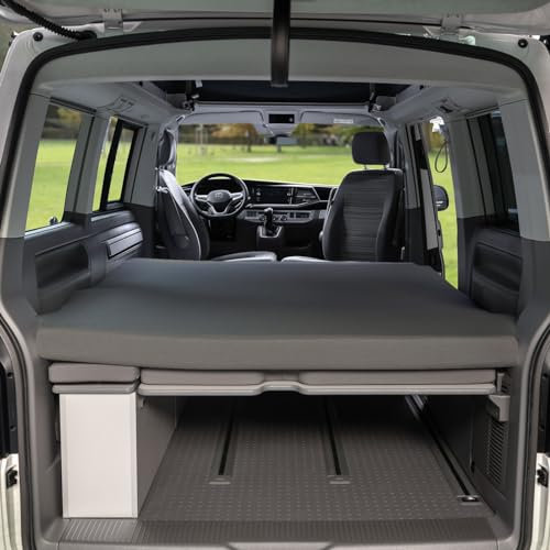 Black Forest Fox Spannbettlaken VW Faltbett T7 California Beach Oeko-TEX® Grau