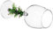 MAGICLULU Verres à Vin Décoratifs Forme de Sapin de Noël Verres à Pied pour Événements Festifs pour Réunions Familiales et Décorations de Noël Capacité