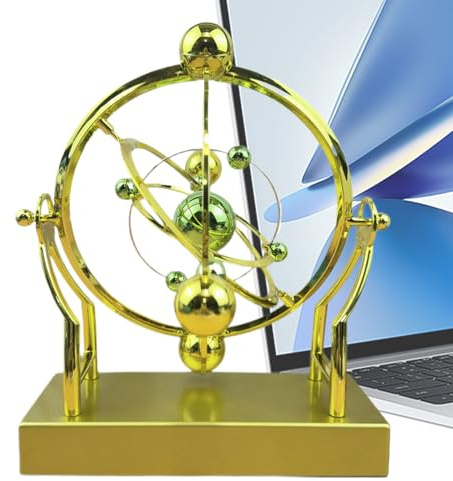 Amesor Perpetual Motion Machine,Physics Mechanics Science Perpetual Motion Toy | Physics Mechanics Art Craft Educational Science Gadgets Home Decor for Shelf Birthday Adults