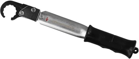 Chiave dinamometrica a cricchetto in acciaio lega nichel cromo 17 mm per tubi in rame 1/4 ideale per riparazione aria condizionata e lavori meccanici in spazi ristretti
