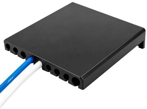 Dachdurchführung Solar Kabeldurchführung - PV Kabeldurchführung Wasserdicht für Ziegeldach, 9-Fach Solar Kabel Dach Wanddurchführung Außen für 4-6 mm Solarkabel Dachziegel, Kabelkanal Zuschneidbar