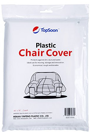 TopSoon Kunststoff Abdeckung Terrasse/Möbel, transparent Hohe Transparenz