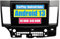 Roverone 10,2 Zoll Android System Autoradio KFZ GPS-Player für Mitsubishi Lancer 10 EVO Galant Fortis ispira X mit Navigation Stereo-Radio Bluetooth Spiegel Link Full Touch Bildschirm