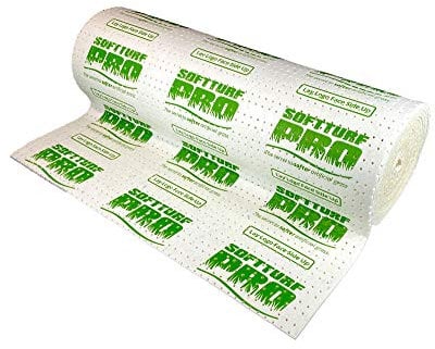 10m2 Roll (1m x 10m) Artificial Grass Underlay - Soft Turf - Advanced Rain Hole Drain System - Improves Grass Softness - Shockpad Underlayment/Fake Grass - by SoftTurf®