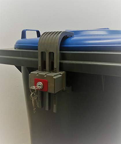 KLM Wheelie Bin Seal, Various Locks