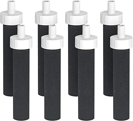 AQUA CREST Water Bottle Filter, Replacement for Brita BB06, Brita Hard Sided, Sport and Stainless Steel Bottle Filter, 8 Count