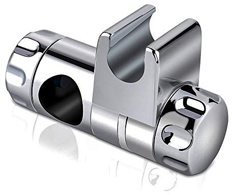 Gleiter Schieber Brausehalter Wandstange Stangengleiter Für Duschstange 25 mm, ABS Chrome
