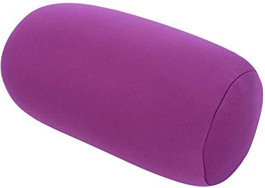 Mini-Kissen mit Mikroperlen aus Schaumstoff, für Auto, Sofa, Kopfkissen für Reisen, Büro (Violett)
