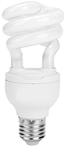 Zerodis Reptile UVB Bulb, 13W Compact Fluorescent Calcium Supplement Lighting Lamp Improve D3 Synthesis Heating Light for Amphibian Lizard Tortoises Succulent Plants(10.0)