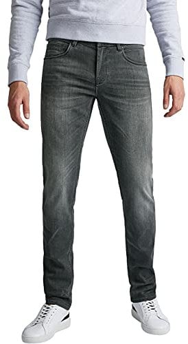 PME Legend Herren Jeans NIGHTFLIGHT - Regular Fit - Grau - Stone Mid Grey W28-W40 98% Baumwolle Stretch, Größe:33W / 38L, Farbvariante:Stone Mid Grey PTR120-SMG