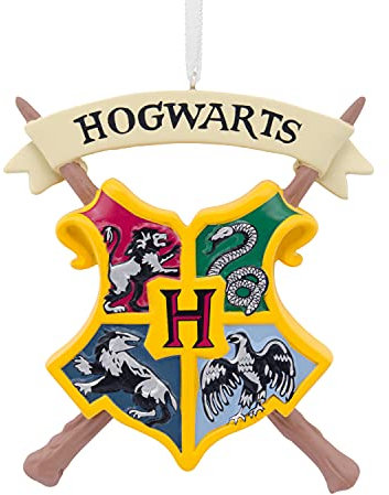 Hallmark Harry Potter Hogwarts-Wappen Weihnachtsschmuck