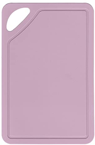 CANDL Handy TPU hygienisches Schneidbrett in Frühstücksbrett Größe (26.2 x 17 x 0.2cm), abkochbar, flexibel (Indie pink)