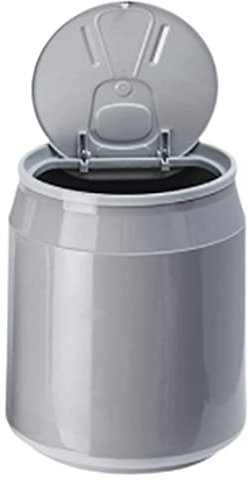 Poubelle Poubelle en plastique avec couvercle, ordures à boutons-poussoirs peut être silencieuse et douce ouverte, fermée, poubelle de coke créative for la cuisine, bureau Autonome