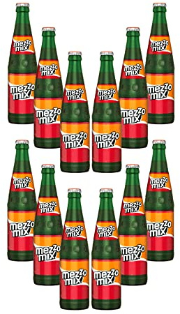 Mezzo Mix 12er Set Mezzo Mix 12x 0,33L inkl. Pfand MEHRWEG Glas Cola küsst Orange