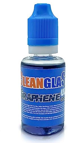 Cleanglas CGX Bad Nano-Versiegelung für Keramik, Glas & Kunststoff | 5+ Jahre Schutz mit einer Anwendung | Weltweit einzigartiger Graphen-Technologie | Für Dusche, Fenster & Waschbecken | 30 ml