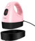 Calogy Transferpresse Mini Hitzepresse, Presse Plotter Maschine, Kleine Heißpresse mit 3 Heizstufen, Tragbare Mini Heat Press Temperaturanzeige Für T-Shirts, Schuhe, Hüte, HTV-Vinyl (Kirsch Rosa)