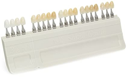 20 Colore Denti Dentali Scala Colori Porcellana Materiale Consiglio | Dentiera Sbiancante