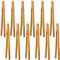 Pinze di bambù，12 Pcs Pinze legno cucina Pinze da cucina in bambù Toast in legno pinze Pinze per barbecue，per Cucinare,Pane,tè alla Frutta e Sottaceti