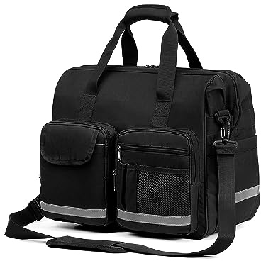 Gatycallaty Medical Bag for Doctor Home Health Nurse Trauma Red Ems Emergency Duffle First Responder Emt Med Dr Nurse Nursing Equipment Paramedic Bag with Compartment Ultimate Physician Clinical
