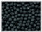 Lot de 100 perles rondes en verre pressé de 3 mm - Petites perles à enfiler - Noir foncé mat