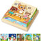 Educational toys for 2+ year olds wooden jigsaw puzzles for 2 year olds montessori toys for 2 year olds 3+ Toddlers 6 In 1 Story images Puzzle Busy board Girl Boy Birthday gift Toy TOTBLISS