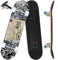 ANYFUN Pro Skateboards für Anfänger, Mädchen, Jungen, Kinder, Jugendliche, Erwachsene, 78,7 x 20,3 cm, 7 Schichten, kanadischer Ahorn, Doppel-Kick-Deck (Terror)