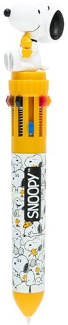 Grupo Erik Kugelschreiber 10 Farben Peanuts Snoopy 10-in-1 Multicolor - Mehrfarbiger Stift Offizieller Snoopy Fanartikel