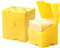 Comebachome Sliced Cheese Container for Fridge, 2pcs Plastic Cheese Slice Container with Flip Lid, Cold Resistant Cheese Storage Box, Cheese Slice Holder