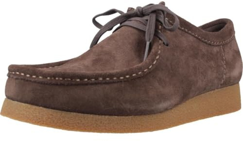 Clarks Aldwin Chukka Mens Mid Tan Lea, 12