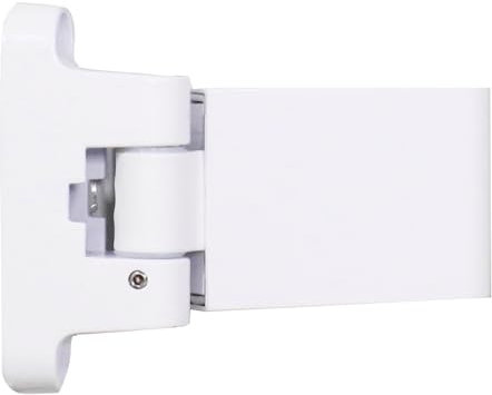 Monlech Door Flag Hinge, PVC Heavy Duty Door Hinge, T Flag Hinge，Slip Joint Flag，Hinge for Plastic Steel Door & Window, Casement, Cabinets，White (2)