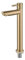 Robinet Lavabo Eau Froide, Mitigeur Haut 30cm en Acier Inoxydable Brossé, Flexible de 60 cm inclus, Style Moderne, Lave main, lavabo WC (Doré)