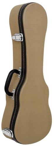 Aurgiarme Custodia rigida per ukulele, custodia protettiva per ukulele, custodia protettiva per ukulele con imbottitura morbida