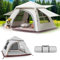 Bellanny Campingzelt | 5-6 Personen Leichtes Pop Up Wurfzelt | 2 in 1 doppelwandig Große Wasserdicht Kuppelzelt | UV-Schutz, 230 * 155cm Tragbares Zelt für Strand, Outdoor, Reisen, Wandern, Camping