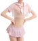 Gatamiau JK Uniforme Anime Kawaii Lingerie Lingerie Sexy Uniforme JK Uniforme Anime Lingerie Lingerie Lingerie Sexy Costume d'Halloween (Rose)