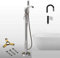 Robinet de Baignoire Bronze Bronze Baigne de Baignoire Baignet monocyto