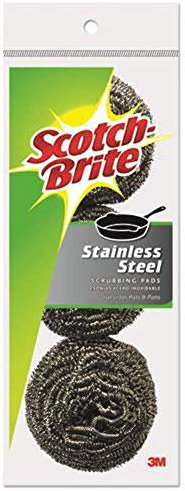 3M COMPANY - 3-Pack Copper Coated Scouring